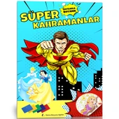 Sayılarla Süper Kahramanlar Boyama Seti (25 Kahraman Boyaması) - 1