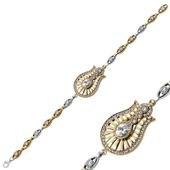 Silverella Gümüş 925 Ayar Zirkon Taşlı Otantik Bileklik SE2025B92784 thumbnail 2