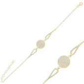 Silverella Gümüş 925 Ayar Zirkon Taşlı Bileklik SE2025B97109 thumbnail 3