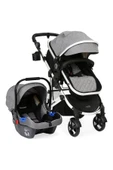 Yoyko Ultimate Travel Sistem Bebek Arabası 3 In 1 Gri Silver - 4