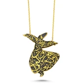 Silverella Gümüş 925 Ayar Semazen Mineli Kolye SE2025N01708 thumbnail 3