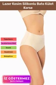 İz Göstermeyen Kaymaz Dikişsiz Popo Kaldıran Toparlayıcı Lazer Kesim Silikonlu Bato Korse - 1