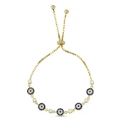 Silverella Gümüş 925 Ayar Zirkon Taşlı Asansör Bileklik SE2025B86401 thumbnail 2