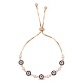 Silverella Gümüş 925 Ayar Zirkon Taşlı Asansör Bileklik SE2025B86401 thumbnail 3