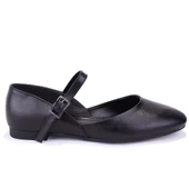 Dagoster DZA07-8692100 Siyah Günlük Kadın Babet Ayakkabı - 2