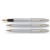 Scrikss 35 Gold Krom 3'lü Dolma & Tükenmez & Versatil Kalem Set - 2