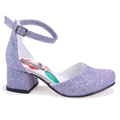 Dagoster DJA76-YB101KY Lila Ortopedik  Kız Çocuk Abiye Ayakkabı - 2