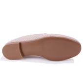 Dagoster DZA07-1181122 Bej Günlük Babet Kadın Ayakkabı - 4