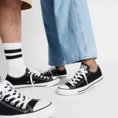 Converse Chuck Taylor All Star Classic Unisex Siyah Sneaker M9166C - 3