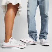 Converse Chuck Taylor All Star Classic Unisex Beyaz Sneaker M7652C - 5