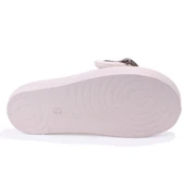 Dagoster DZA07-889033 Ekru Ortopedik Günlük Spor Kadın Terlik - 4