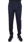 Dagoster DMG23-611275 Lacivert Normal Bel Double Paça Flota Cepli Erkek  Pantolon - 2