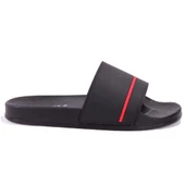 Fly Soft S263050 Siyah Kırmızı Günlük Ortopedik Erkek Spor Terlik - 2