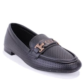 Dagoster DZA07-1181122 Siyah Günlük Babet Kadın Ayakkabı - 1