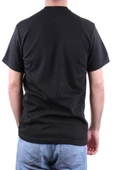 Dagoster DMG23-211520 Siyah Günlük Bisiklet Yaka Erkek Tişört - 4