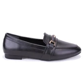 Dagoster DZA07-8692109 Siyah Günlük Kadın Babet Ayakkabı - 2