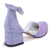 Dagoster DJA76-YB101KY Lila Ortopedik  Kız Çocuk Abiye Ayakkabı - 4