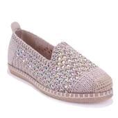 Dagoster DZA07-1155312 Ten Triko Günlük Babet Kadın Ayakkabı - 1