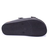 Dagoster DZA07-89023 Siyah Ortopedik Günlük Spor Kadın Terlik - 4