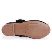 Dagoster DJA76-HY10005 Siyah Rugan Ortopedik  Kız Çocuk Babet Ayakkabı - 4