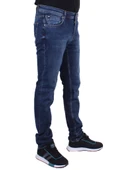 Twister Panama 758-02 Mavi Düşük Bel Dar Paça Erkek Jeans Pantolon - 1