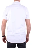 Dagoster DMG23-231319 Beyaz Günlük Yarım Patlı Pike Polo Yaka Erkek Tişört - 4