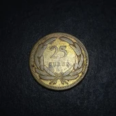 Escoines Koleksiyon 3996367df3b20abfaa 25Kuruş 1951 Değerli Sene Nadir çıkar TEMİZ/ÇT eski kağıt para - 2