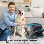 EZERE 14kPa Güçlü Koltuk Ve Halı Yıkama Temizleme Makinesi 2000mMl Su Hazneli 400W - 3
