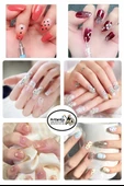 Silikon Tırnak Şekillendirme Kalemi 5 li 1 Paket Nail Art Metal Başlıklı Tırnak Süsleme Kalemi Nokta Boyama Modelleme - 5