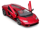 Bburago Lamborghini Countach LPI 800-4 1/24 Kırmızı Model Araba thumbnail 3