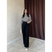 Siyah Comfy Jeans Pantolon - 2