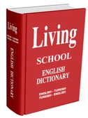 Living English Dictionary İngilizce Türkçe Türkçe İngilizce For School Sözlük - 1