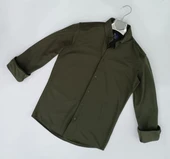 Panotti Slim Fit Uzun Kol Örme Erkek Gömlek - 2