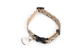 Beeztees Kedi Boyun Tasması, Zilli, Bej, 20-30cm thumbnail 1