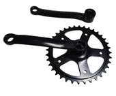 Bisiklet 36 Dişli Aynakol ve Solkolu 36T 140mm SJ140 Siyah 20 Jant Bisiklet Aynakol Dişlisi - 5