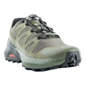 Salomon Speedcross Peak Erkek Koşu Ayakkabısı - Olive Night/D Lichen Green/Black thumbnail 3