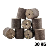 Sazan Yemi - Delikli Küspe - Ayçiçek - Silindir - 30 Kg - 1