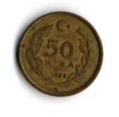 T.C. 50 Lira 1989 (mp1972) thumbnail 2