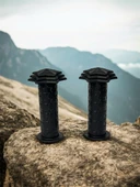 Sarissa Çocuk Bisikleti Elcik PVC Yıldız Desenli Siyah Renk thumbnail 1