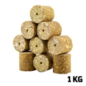 Sazan Yemi - Delikli Küspe - Mısır - Silindir - 1 KG Paket - 1