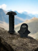 Sarissa Çocuk Bisikleti Elcik PVC Yıldız Desenli Siyah Renk thumbnail 2