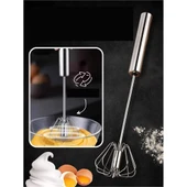 TransForMacion Dönerli Çırpıcı 304 Paslanmaz Çelik Yumurta Çırpıcı - 5