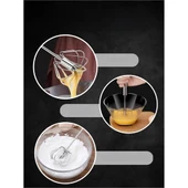 TransForMacion Dönerli Çırpıcı 304 Paslanmaz Çelik Yumurta Çırpıcı - 6