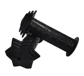 Sarissa Çocuk Bisikleti Elcik PVC Yıldız Desenli Siyah Renk thumbnail 3