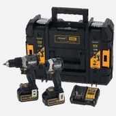 Dewalt X McLaren DCK200MP2T 18V XR 5.0 Ah Akülü Darbeli Matkap ve Tornavida Seti - 1