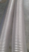 Poliüretan Bakır Telli Şeffaf Toz Talaş Emiş Hortum (İç Çap 120mm) (  Boy 5 Mt )  Pu 070 - 3