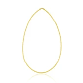 925 Ayar Gümüş Taşlı File Kolye - 1