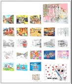 Çınar Resim Defteri 24X34 Spiralli 30 Yaprak - 4 adet - 1