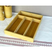 Bambu Çekmece İçi Kaşıklık - 1