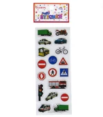 Ticon Sticker Trafik İşaretleri-Arabalar - 6 adet - 1